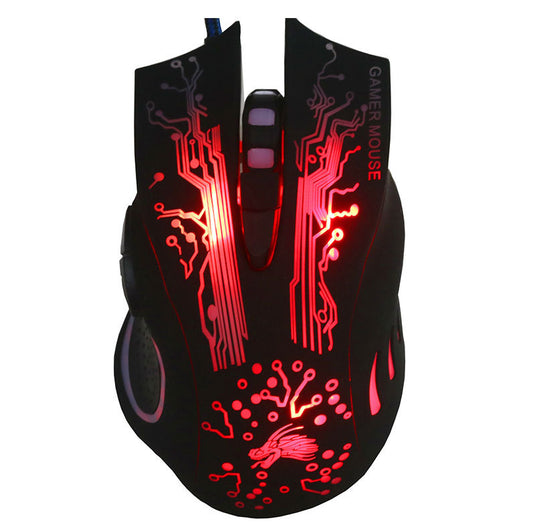X11 Glowing Wired Gaming Mouse