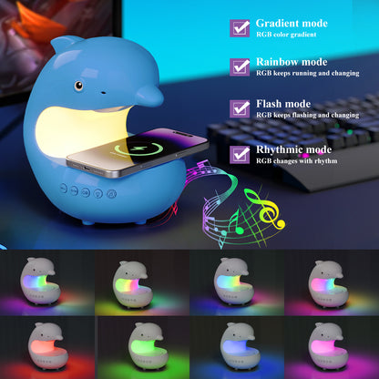 Dolphin Wireless Charging Lamp
