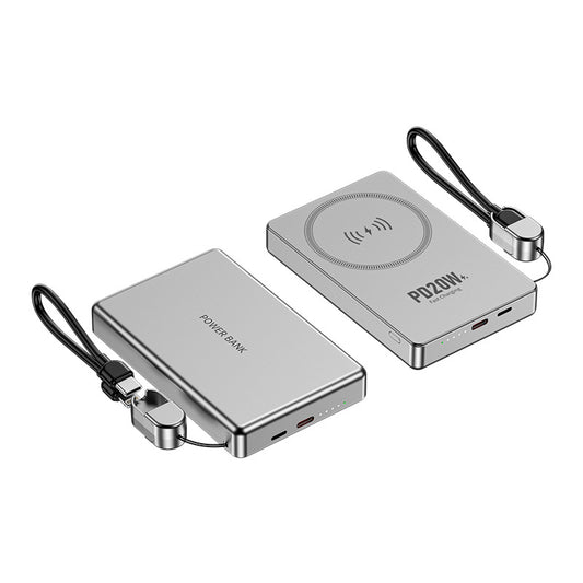 10Ah Power Bank With Fast Magnetic Wireless Charging