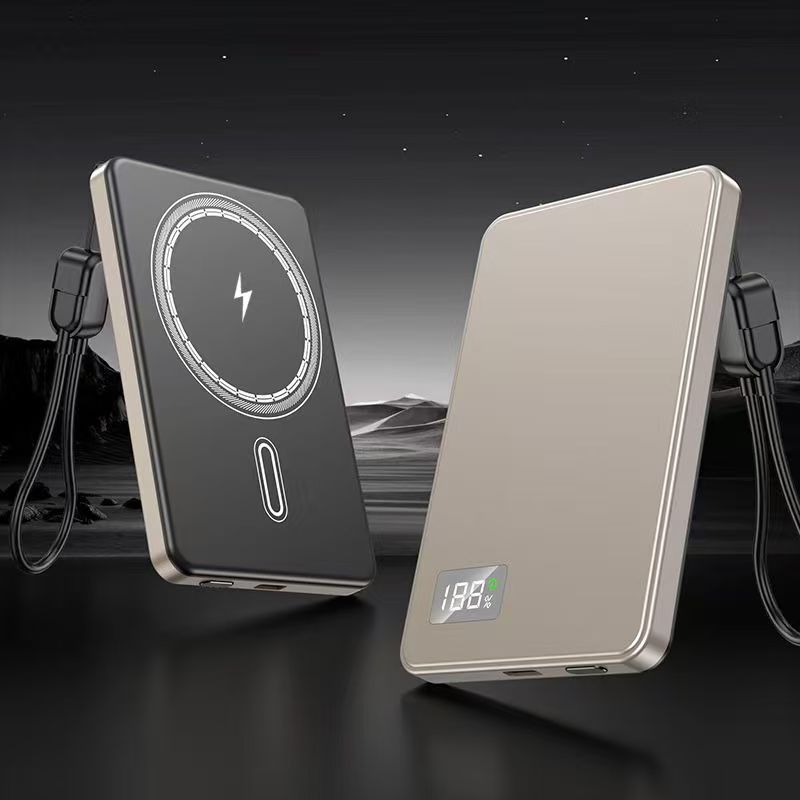 10Ah Power Bank With Fast Magnetic Wireless Charging