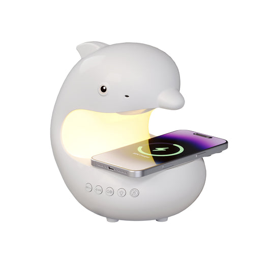 Dolphin Wireless Charging Lamp
